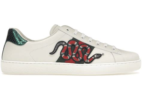 gucci embroidery snake|ace embroidered snake stockx.